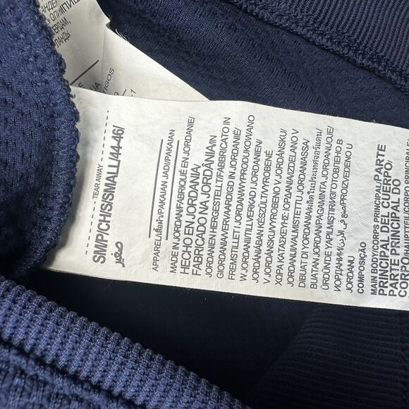 Under Armour Notre Dame Shirt Men Small Blue Heat Gear Snap Embroidered *Snag - Picture 6 of 15